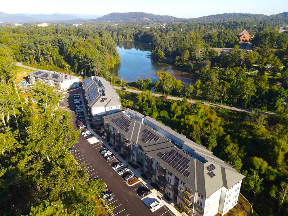 Lakeshore Villas Commercial Rooftop Solar Project Pisgah Energy