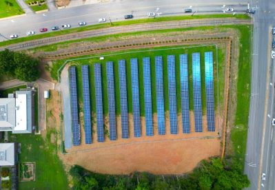 Ground-Mounted Commercial Solar Project, Pisgah Energy.
