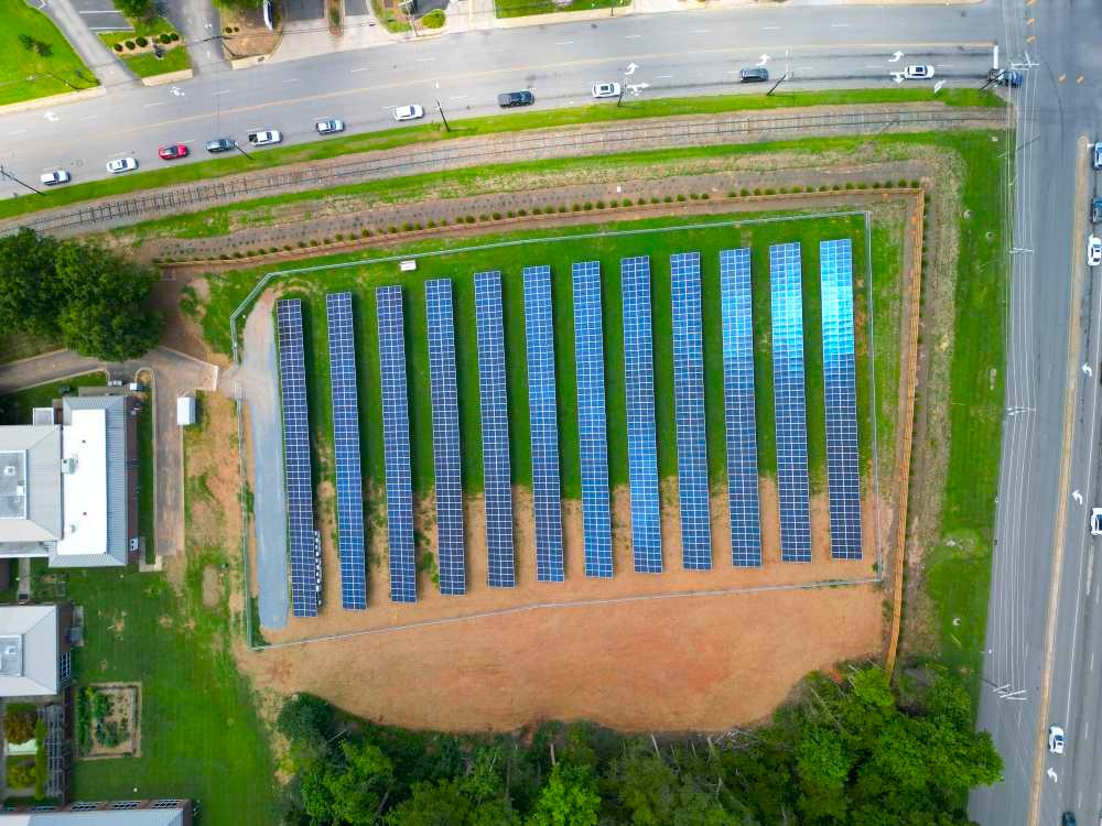 Ground-Mounted Commercial Solar Project, Pisgah Energy.