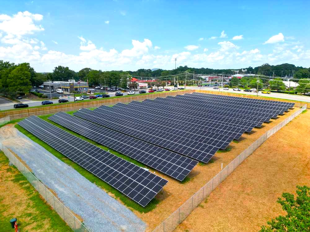 Ground-Mount Commercial Solar Project, Pisgah Energy